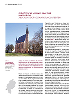 Michaelskapelle  Kiedrich nach der  Restaurierung 2021