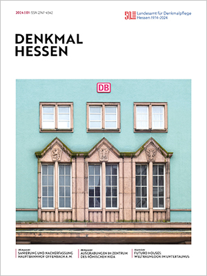 Cover mit Portal des Offenbacher Hauptbahnhofs